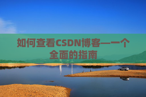 如何查看CSDN博客—一个全面的指南